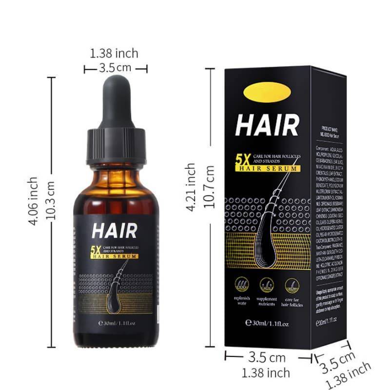 5X Hair Serum | Nutrient Supplement for Hair Follicles, Strengthen Roots & Support Healthier Thicker Hair,5X Hair Serum | Nutrient Supplement for Hair Follicles, Strengthen Roots & Support Healthier Thicker Hair 