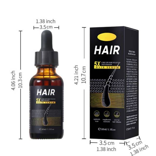 5X Hair Serum | Nutrient Supplement for Hair Follicles, Strengthen Roots & Support Healthier Thicker Hair,5X Hair Serum | Nutrient Supplement for Hair Follicles, Strengthen Roots & Support Healthier Thicker Hair 
