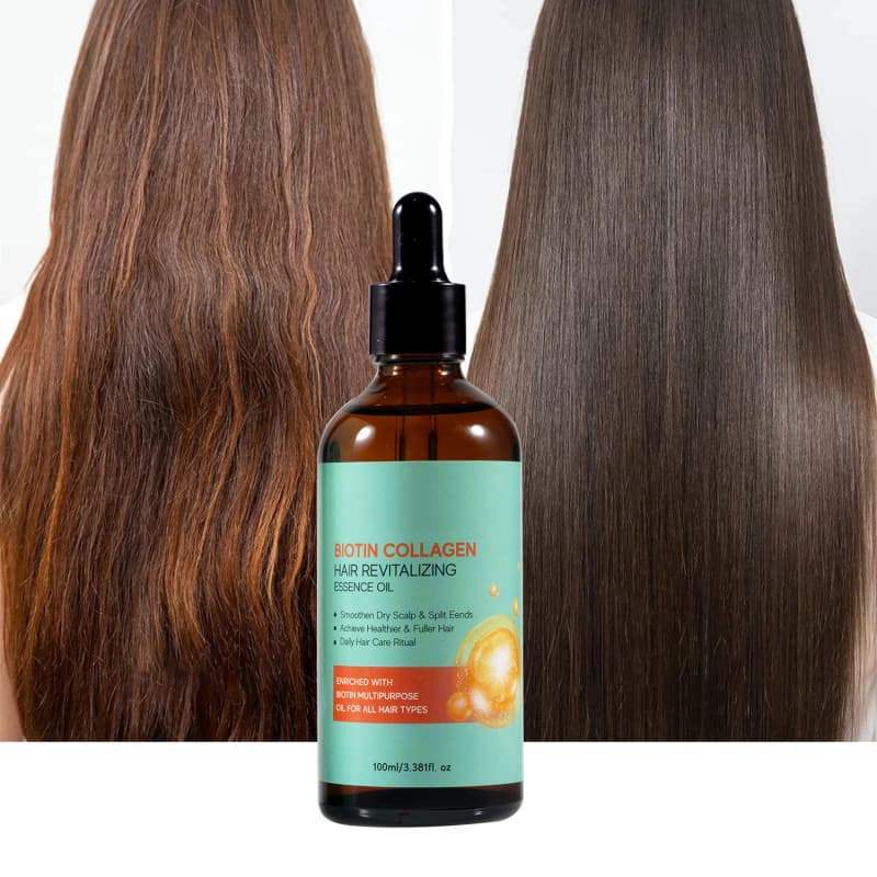 Biotin Leave-In Hair Care Oil, Smoothing, Anti-Frizz, Root Repair & Nourishing Serum,Biotin Leave-In Hair Care Oil, Smoothing, Anti-Frizz, Root Repair & Nourishing Serum 