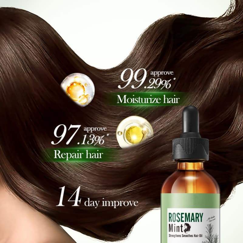 Strengthening Hair Oil & Moisturizing Conditioner with Mint and Rosemary,Strengthening Hair Oil & Moisturizing Conditioner with Mint and Rosemary 