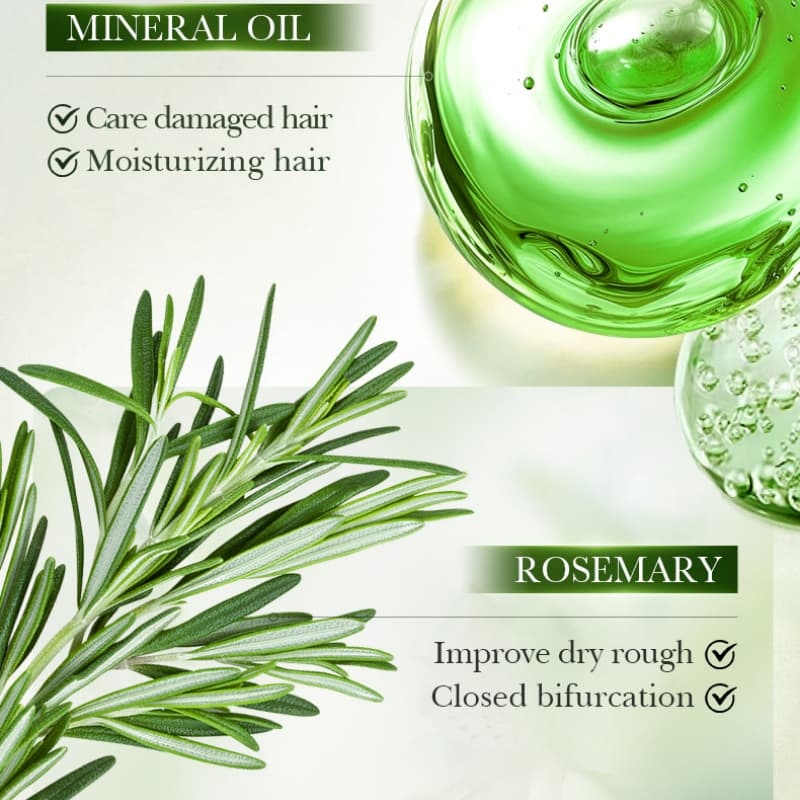 Strengthening Hair Oil & Moisturizing Conditioner with Mint and Rosemary,Strengthening Hair Oil & Moisturizing Conditioner with Mint and Rosemary 