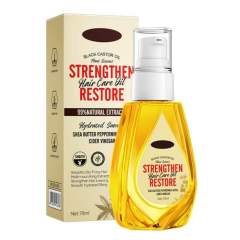 Black Castor Hair Oil | 99% Natural Extracts to Strengthen Roots, Smooth Frizz & Restore Glossy Hair,Black Castor Hair Oil | 99% Natural Extracts to Strengthen Roots, Smooth Frizz & Restore Glossy Hair 