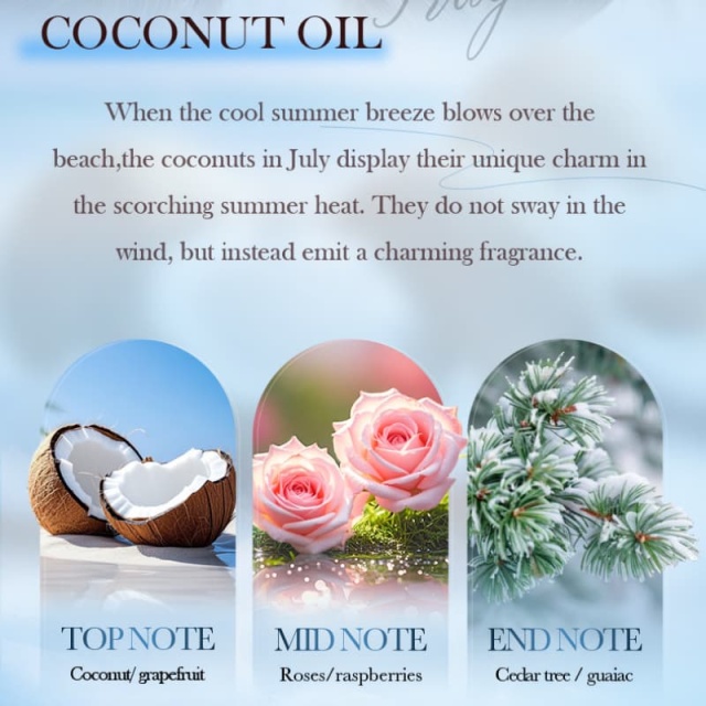 Pure Coconut Hair Oil | Zero Paraben/Sulfate/Alcohol, Moisturize & Smooth Hair for Silky Glossy Finish,Pure Coconut Hair Oil | Zero Paraben/Sulfate/Alcohol, Moisturize & Smooth Hair for Silky Glossy Finish 