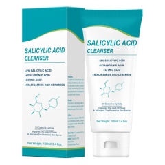 2% Salicylic Acid Cleanser | Oil Control & Minimize Pores, Hydrate & Protect Skin Barrier with Niacinamide & Ceramide,2% Salicylic Acid Cleanser | Oil Control & Minimize Pores, Hydrate & Protect Skin Barrier with Niacinamide & Ceramide 