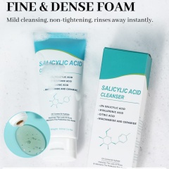 2% Salicylic Acid Cleanser | Oil Control & Minimize Pores, Hydrate & Protect Skin Barrier with Niacinamide & Ceramide,2% Salicylic Acid Cleanser | Oil Control & Minimize Pores, Hydrate & Protect Skin Barrier with Niacinamide & Ceramide 
