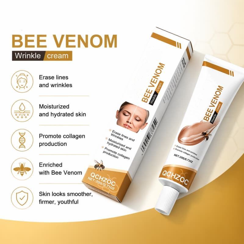 Bee Venom Wrinkle Cream | Boost Collagen, Smooth Fine Lines & Deeply Hydrate Aging Skin,Bee Venom Wrinkle Cream | Boost Collagen, Smooth Fine Lines & Deeply Hydrate Aging Skin 