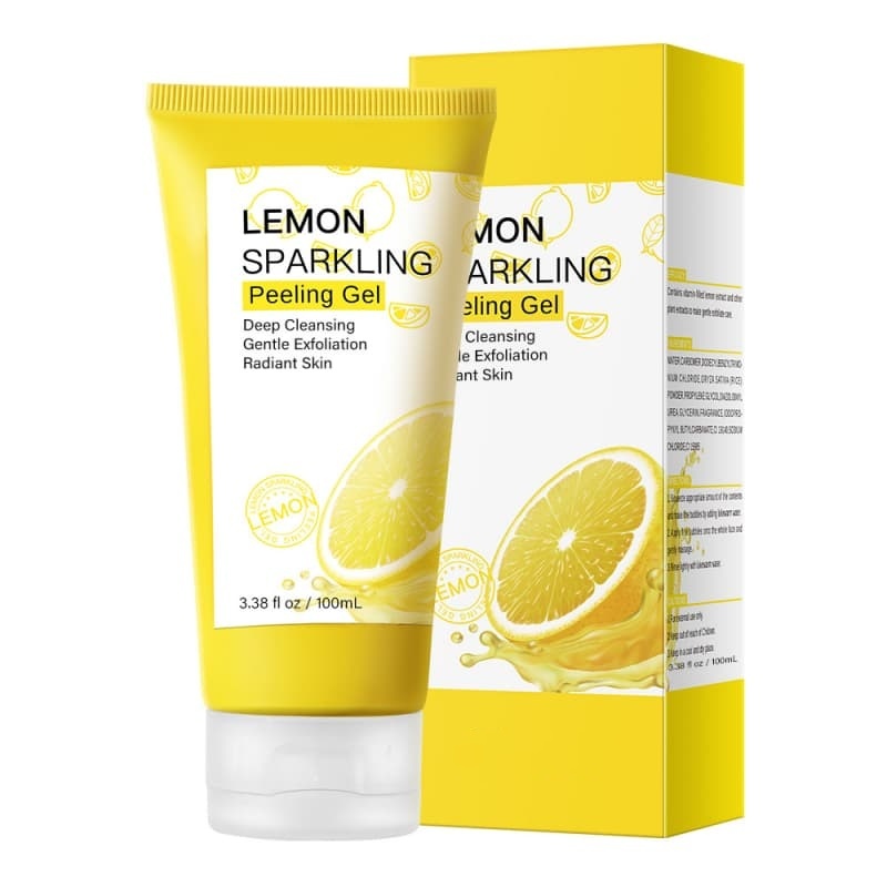 Lemon Sparkling Peeling Gel | Gentle Exfoliation, Deep Clean & Reveal Bright Radiant Skin,Lemon Sparkling Peeling Gel | Gentle Exfoliation, Deep Clean & Reveal Bright Radiant Skin 