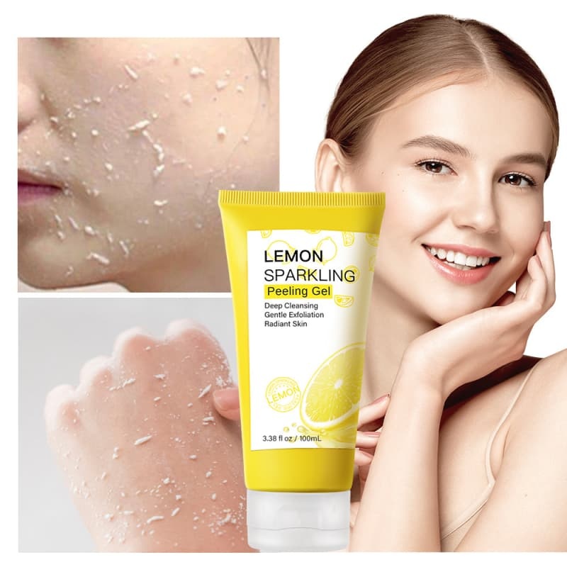 Lemon Sparkling Peeling Gel | Gentle Exfoliation, Deep Clean & Reveal Bright Radiant Skin,Lemon Sparkling Peeling Gel | Gentle Exfoliation, Deep Clean & Reveal Bright Radiant Skin 