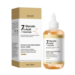 7% Glycolic Acid Toner Infused Ceramide | Exfoliate, Hydrate & Shrink Pores for Bright Smooth Skin,7% Glycolic Acid Toner Infused Ceramide | Exfoliate, Hydrate & Shrink Pores for Bright Smooth Skin 