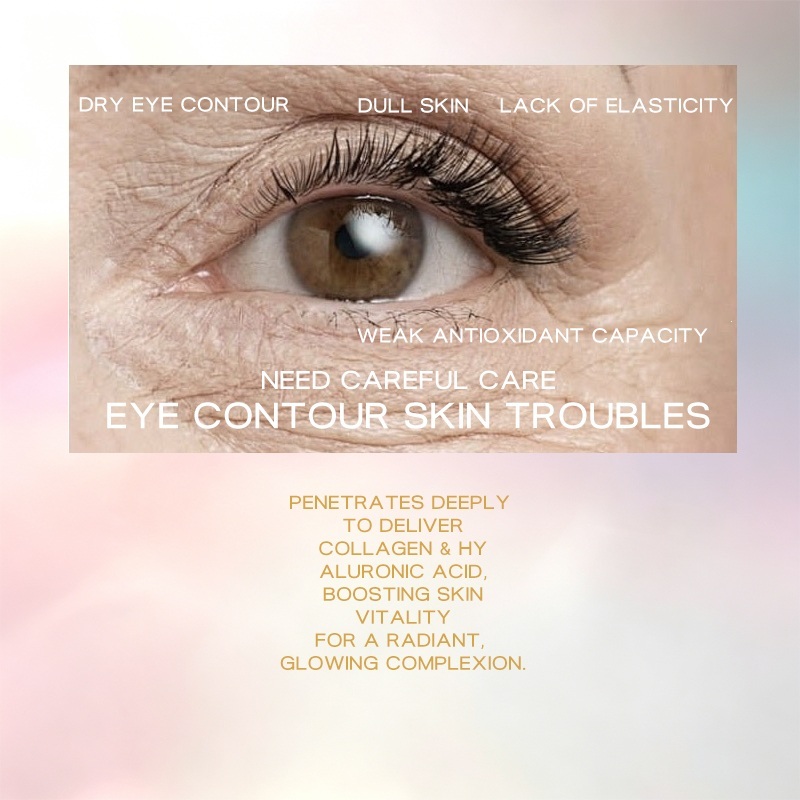 Dual-Color PDRN Collagen Radiance Hydrogel Eye Mask Patch,Dual-Color PDRN Collagen Radiance Hydrogel Eye Mask Patch 