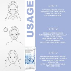 Cooling Blue Hydrogel Mask with Collagen Infusion Technology,Cooling Blue Hydrogel Mask with Collagen Infusion Technology 