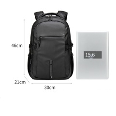 18" Multifunctional Travel Backpack Waterproof, USB Charging, Large Capacity