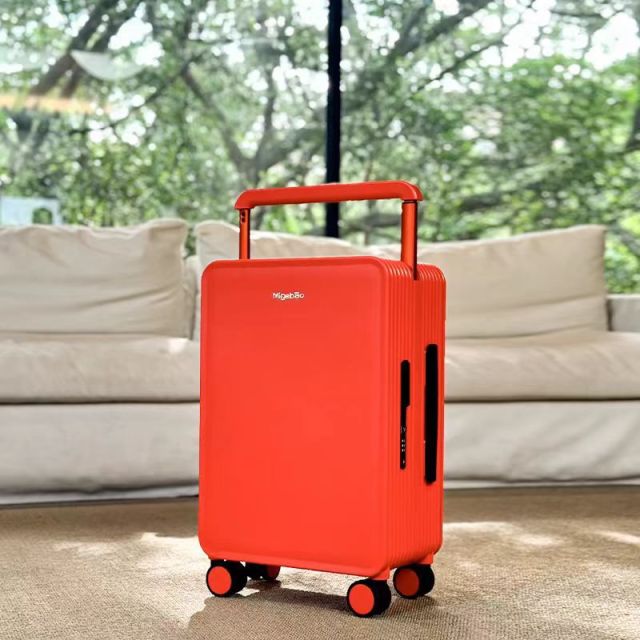 Wide-Handle PC Luggage with TSA Lock Small-Capacity Waterproof Travel Suitcase (20” & 25”)