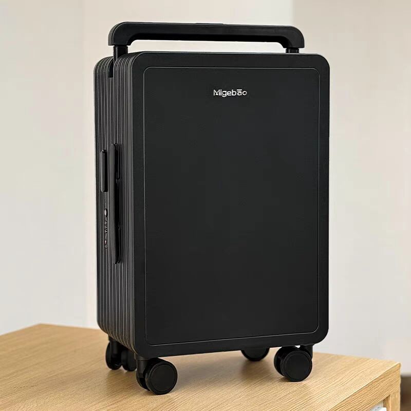 Wide-Handle PC Luggage with TSA Lock Small-Capacity Waterproof Travel Suitcase (20” & 25”)