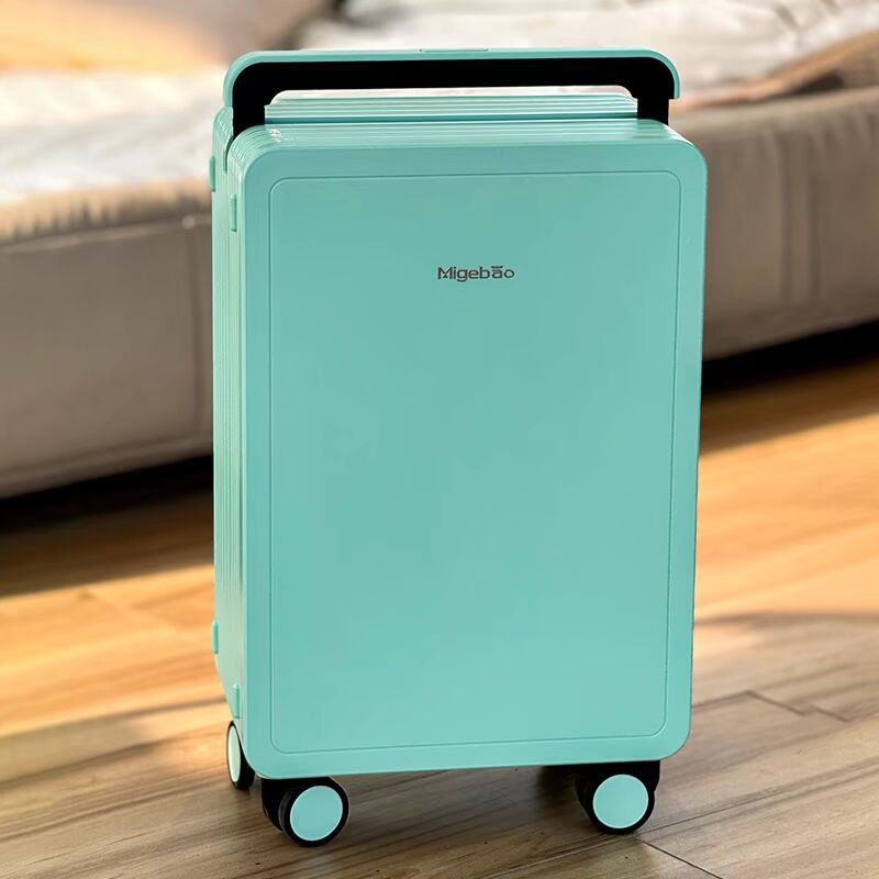 Wide-Handle PC Luggage with TSA Lock Small-Capacity Waterproof Travel Suitcase (20” & 25”)