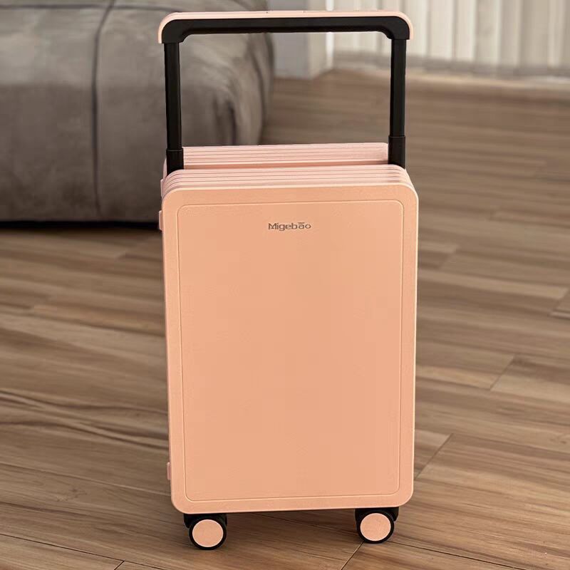 Wide-Handle PC Luggage with TSA Lock Small-Capacity Waterproof Travel Suitcase (20” & 25”)