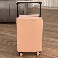 Wide-Handle PC Luggage with TSA Lock Small-Capacity Waterproof Travel Suitcase (20” & 25”)