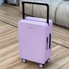 Wide-Handle PC Luggage with TSA Lock Small-Capacity Waterproof Travel Suitcase (20” & 25”)