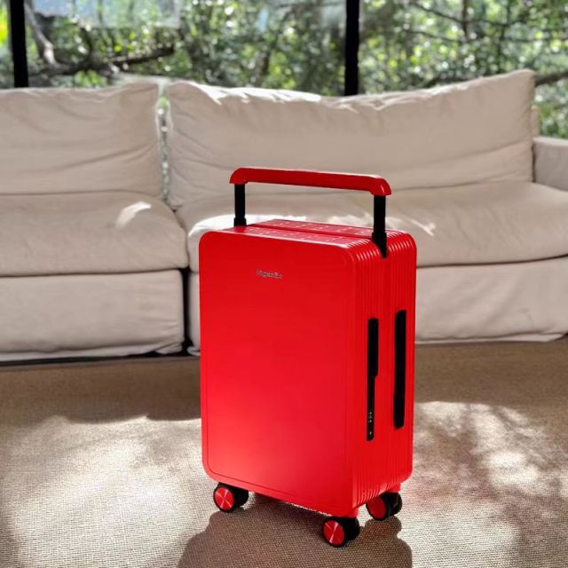Wide-Handle PC Luggage with TSA Lock Small-Capacity Waterproof Travel Suitcase (20” & 25”)