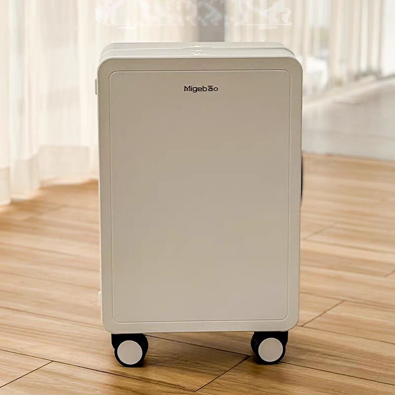 Wide-Handle PC Luggage with TSA Lock Small-Capacity Waterproof Travel Suitcase (20” & 25”)