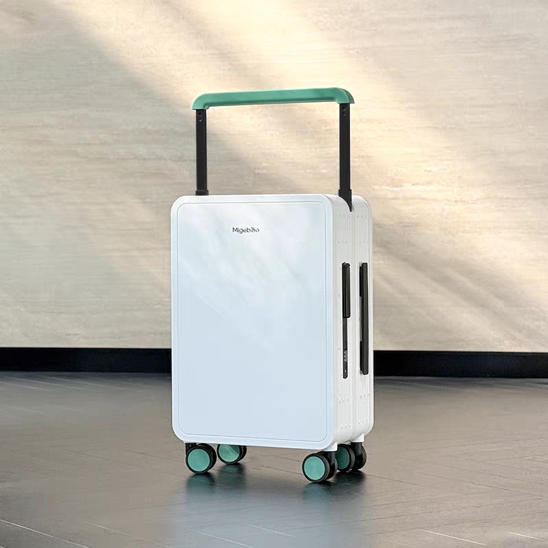 Wide-Handle PC Luggage with TSA Lock Small-Capacity Waterproof Travel Suitcase (20” & 25”)