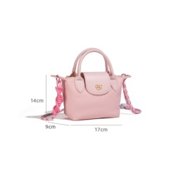 NOISY TEDDY Le Pliage Inspired Canvas Tote Bag Wholesale Recycled Canvas & Leather Handbag
