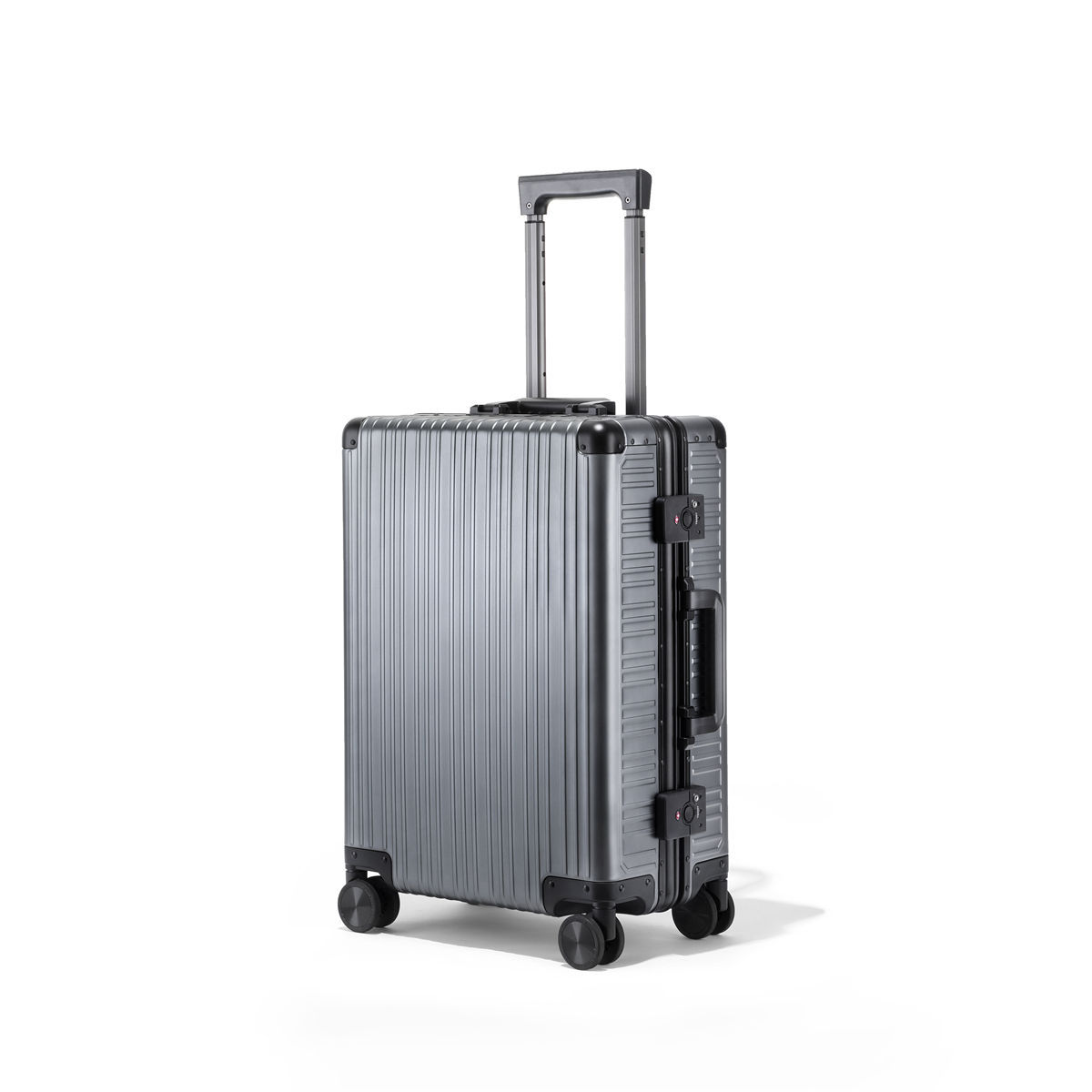 Factory Wholesale Aluminum Luggage Hot Selling All-Aluminum Pilot Luggage with TSA Lock and Unisex Trolley Suitcase