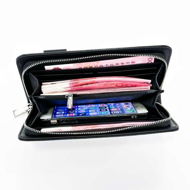 Men's Business Cross-Border Clutch, PU Multi-Card Slot Wallet, Large Capacity Portable Bag