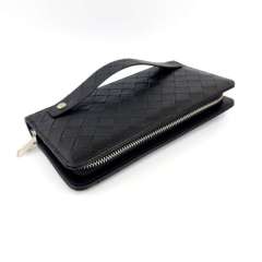 Men's Business Cross-Border Clutch, PU Multi-Card Slot Wallet, Large Capacity Portable Bag