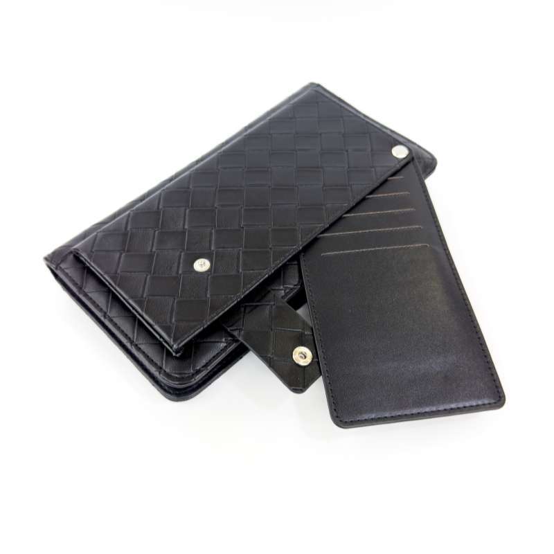 Men's Business Cross-Border Clutch, PU Multi-Card Slot Wallet, Large Capacity Portable Bag