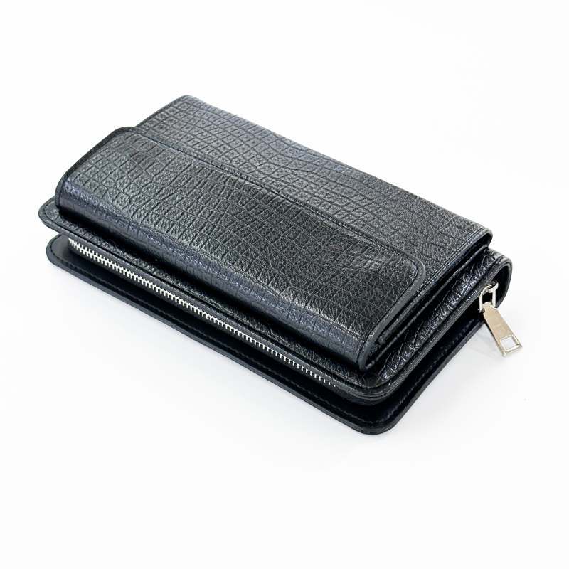Customizable Multi-Texture PU Leather Business-Leisure Wallet with Multi-Compartment