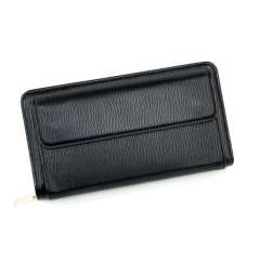 Customizable Multi-Texture PU Leather Business-Leisure Wallet with Multi-Compartment