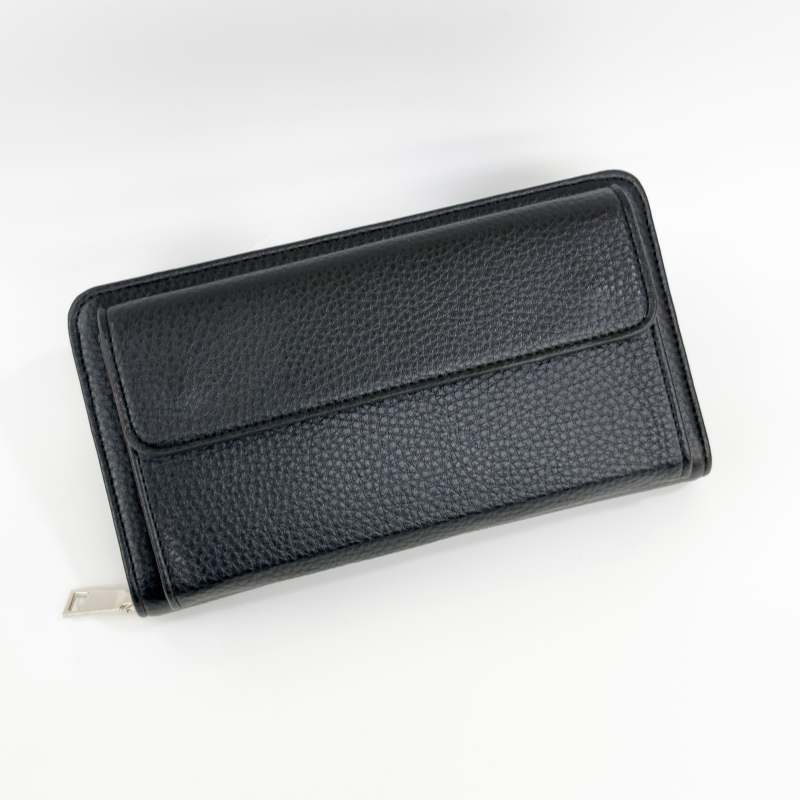 Customizable Multi-Texture PU Leather Business-Leisure Wallet with Multi-Compartment