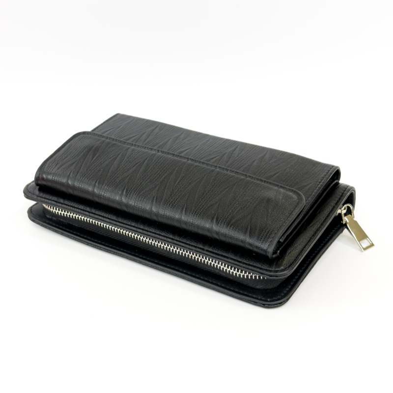 Customizable Multi-Texture PU Leather Business-Leisure Wallet with Multi-Compartment
