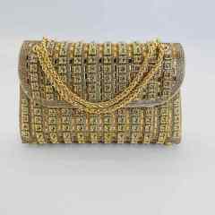 New Cross-Border Gemstone Evening Bag, Diamond-Encrusted, Elegant Evening Bag For Ladies