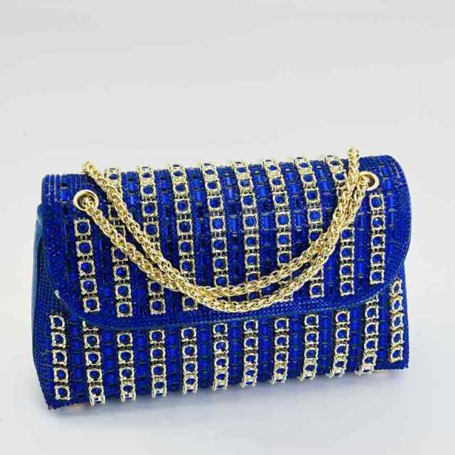 New Cross-Border Gemstone Evening Bag, Diamond-Encrusted, Elegant Evening Bag For Ladies