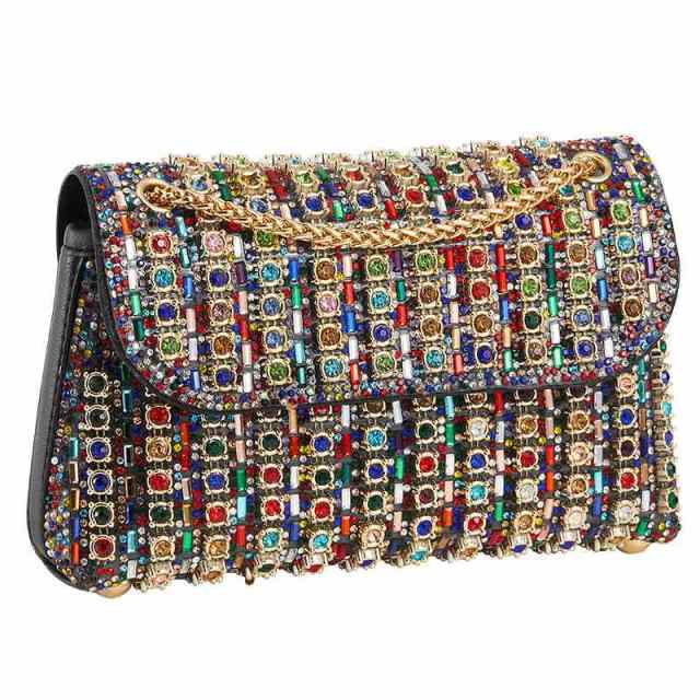 New Cross-Border Gemstone Evening Bag, Diamond-Encrusted, Elegant Evening Bag For Ladies