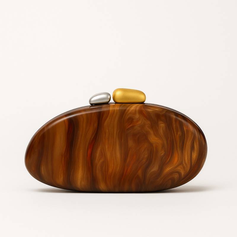 Women's Cross-Border European/American Fashion Shoulder Bag, Uniquely Shaped Evening Clutch