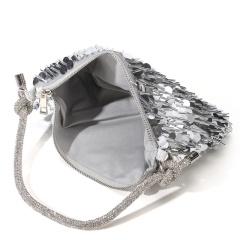 New Trendy Sparkling Sequin Rhinestone Handbag/Shoulder Bag For Music Festival Evening Parties