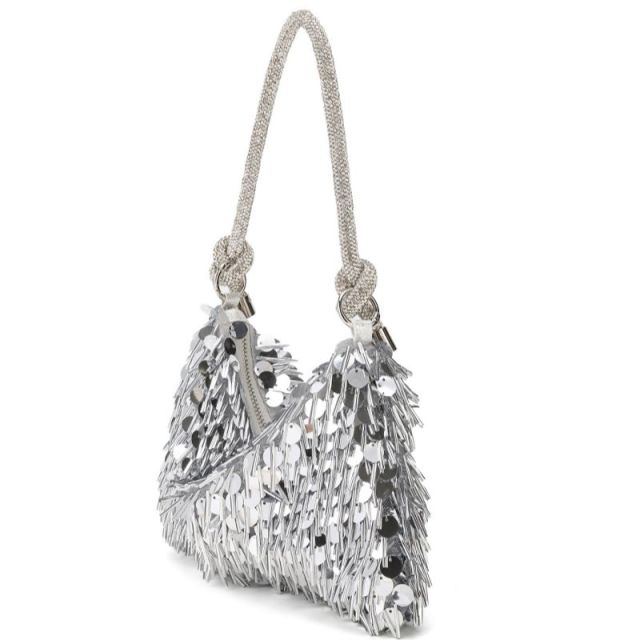 New Trendy Sparkling Sequin Rhinestone Handbag/Shoulder Bag For Music Festival Evening Parties