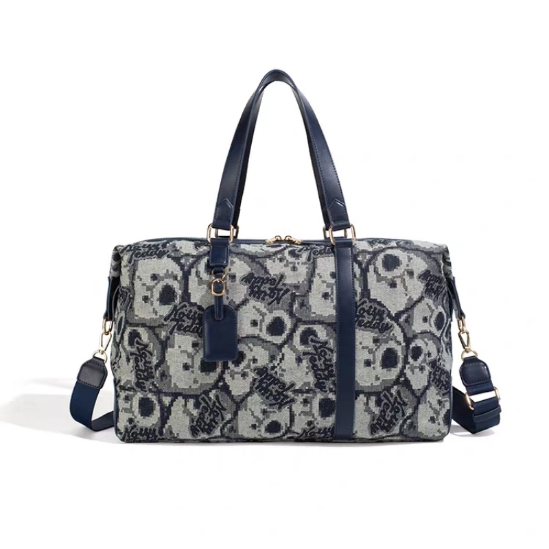 NOISY TEDDY New Cute Bear Fashion Travel Bag: High-End Light Luxury, Large Capacity, Portable & Multi-Scenario