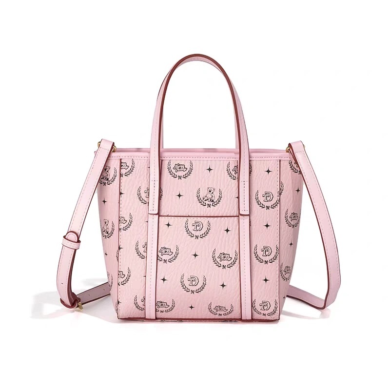 NOISY TEDDY Printed Women’s Handbag: Fashion-Forward Design, Dual Shoulder & Crossbody All-Purpose Style