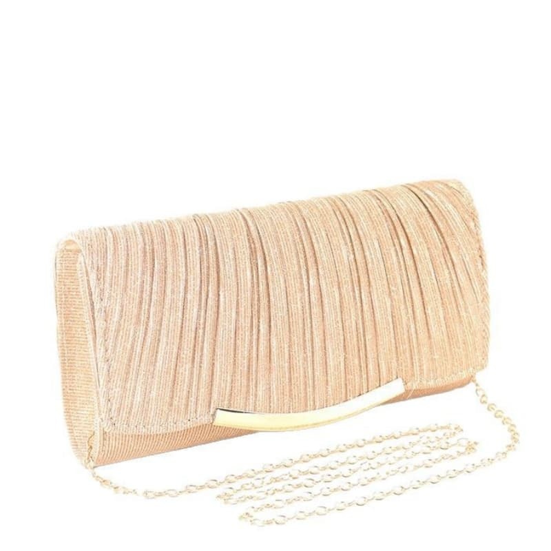 Compact/Portable Single-Shoulder Bag, Cosmetic Storage Bag, Stylish And Exquisite Glitter Design, Perfect For Evening Events