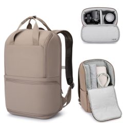 High-End Minimalist Digital Backpack, Lightweight Shoulder Bag With Compartments And Modular Design, Perfect For Camera Lenses