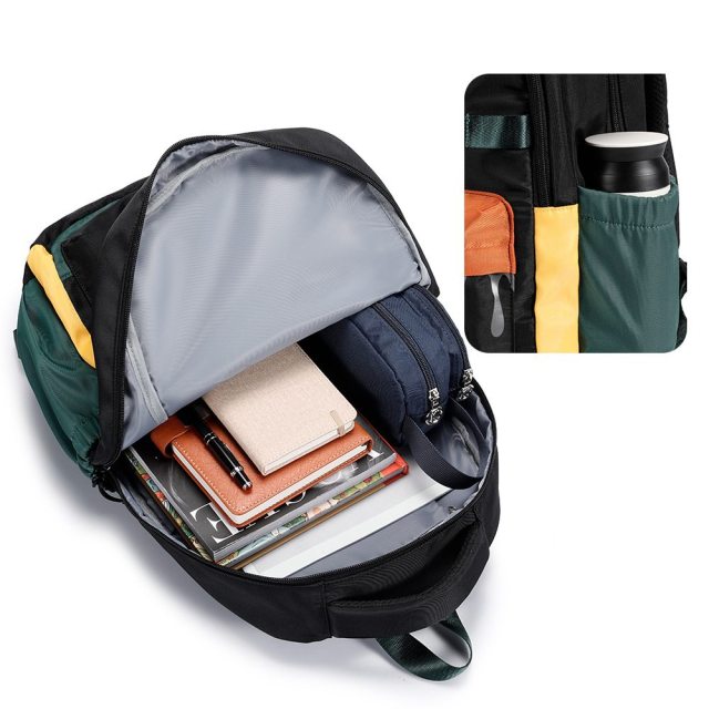 Customized Casual Multi-Functional Trendy Backpack For Students, Waterproof, Durable, Large Capacity, Perfect For Textbooks