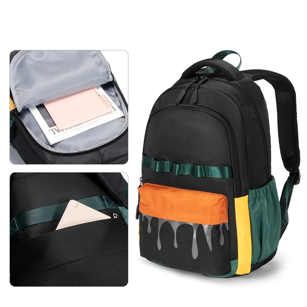 Customized Casual Multi-Functional Trendy Backpack For Students, Waterproof, Durable, Large Capacity, Perfect For Textbooks
