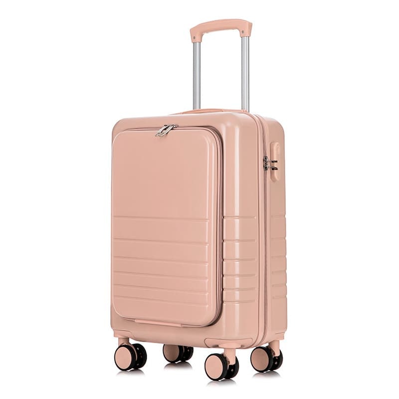 Matching Front-Opening Suitcases, Trolley Cases, And Lightweight Travel Suitcases With Universal Wheels
