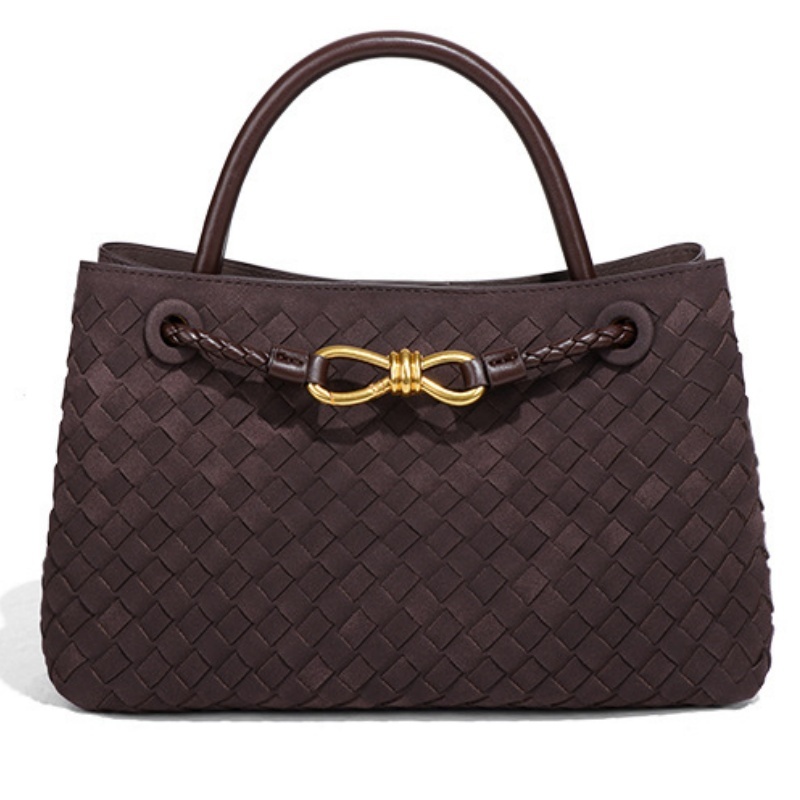 New Women's Handbag With Metal Buckle, Tote Bag, Suede And Frosted Leather, Shoulder Bag/Crossbody Bag