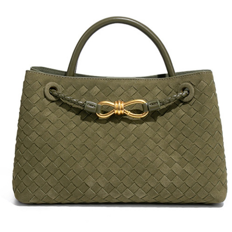New Women's Handbag With Metal Buckle, Tote Bag, Suede And Frosted Leather, Shoulder Bag/Crossbody Bag