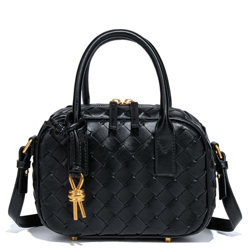 New Bowling Ball Bag For Women, High-End Woven Pillow Bag, Handbag/Crossbody Bag